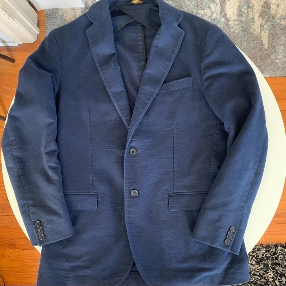 Movimento Italy 2 Button Sport Blazer Navy US Men’s Size 40L